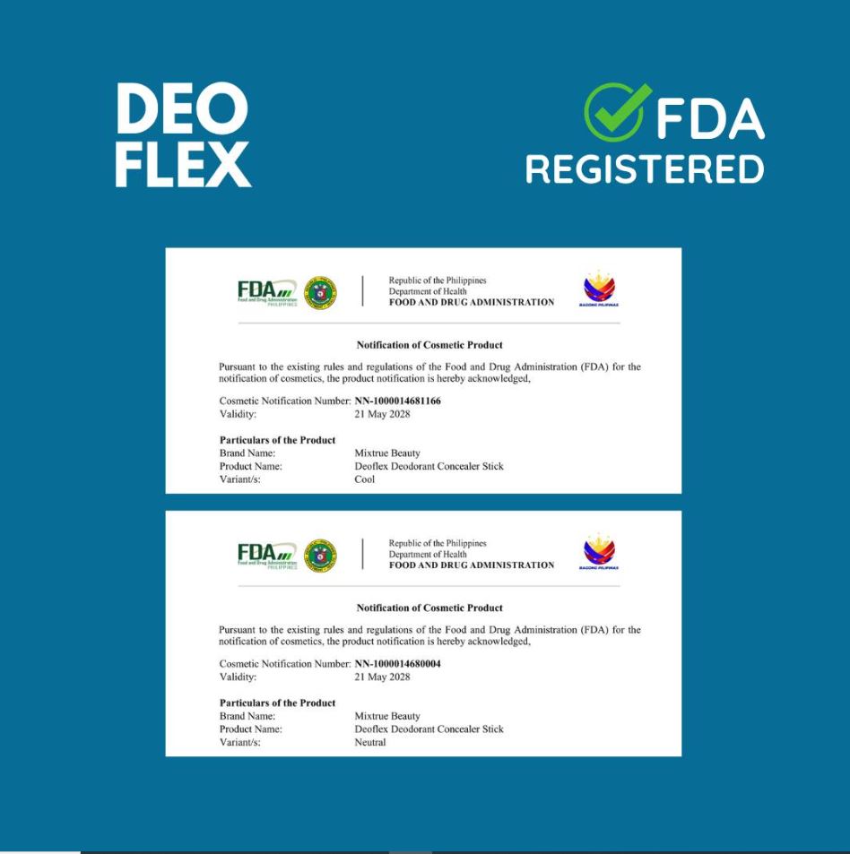 Deoflex Deodorant Concealer Stick (Neutral Variant)