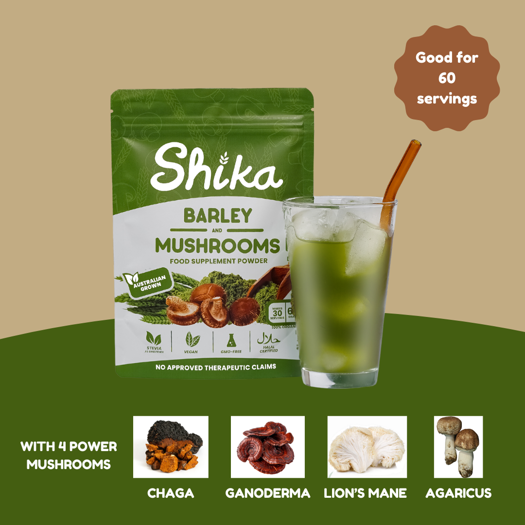 Shika Barley and Mushrooms