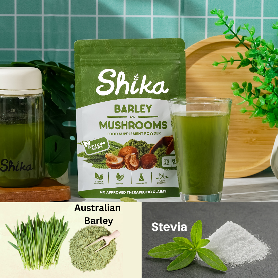 Shika Barley and Mushrooms