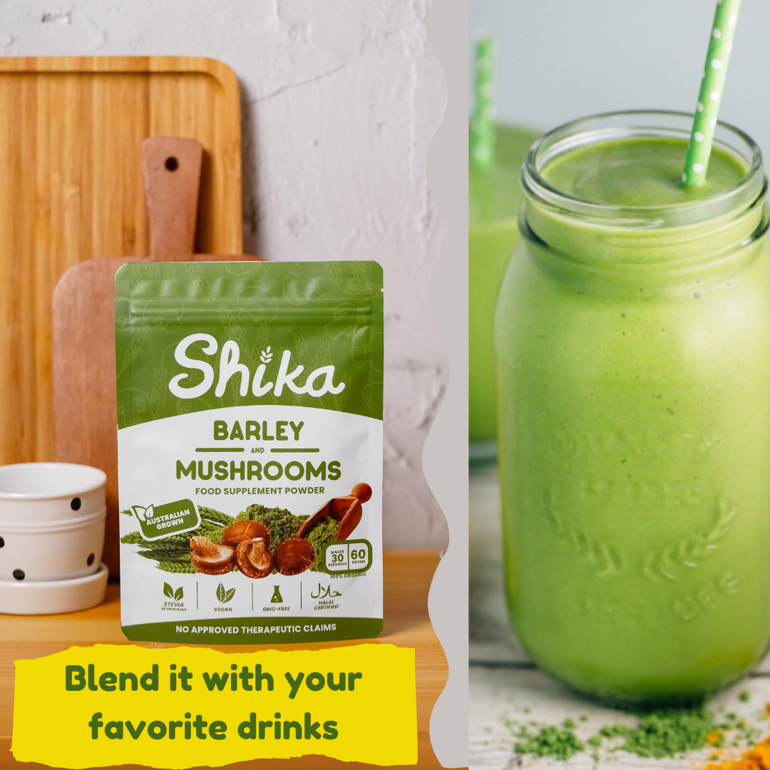 Shika Barley and Mushrooms