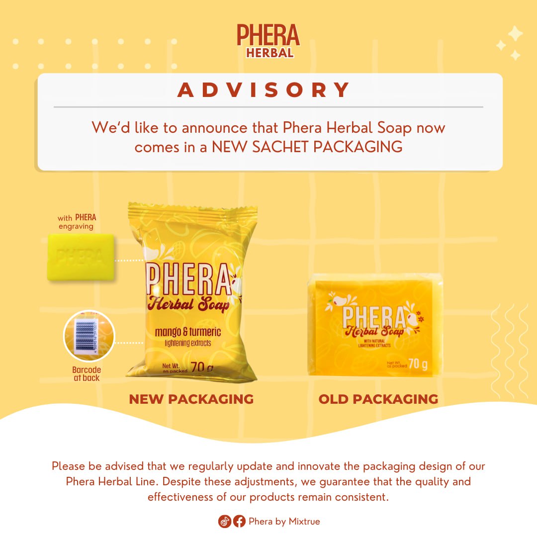 Phera Herbal Soap Bundle - 6 Pcs