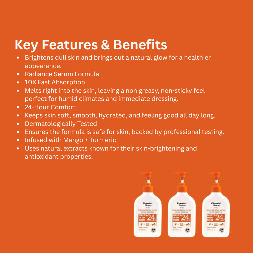 Chemist Shea x Phera Radiance Serum Lotion
