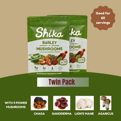 Shika Barley and Mushrooms