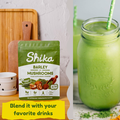 Shika Barley and Mushrooms