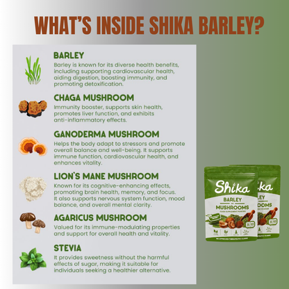 Shika Barley and Mushrooms