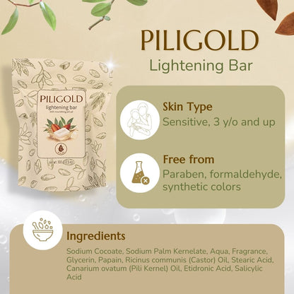 Piligold Luxe Bar Bundle - 6 pcs