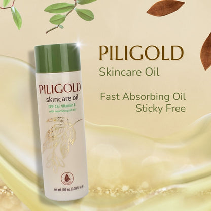 PiliGold Skincare Oil SPF 15