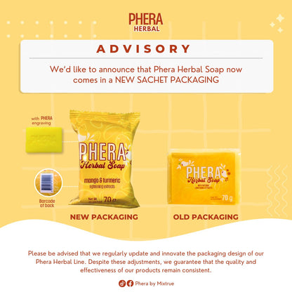 Phera Herbal Soap Bundle - 6 Pcs