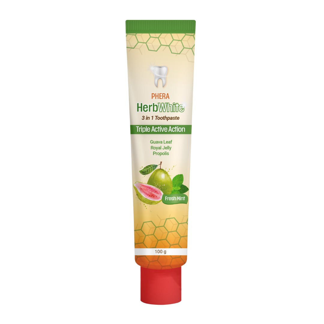 Phera Guava Toothpaste Bundle - 3 Pcs