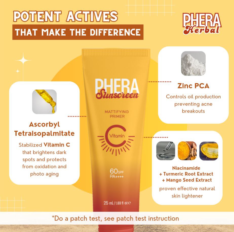 Phera Herbal Primer Sunscreen