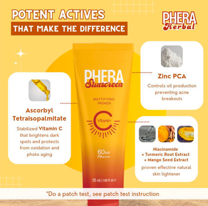 Phera Herbal Primer Sunscreen